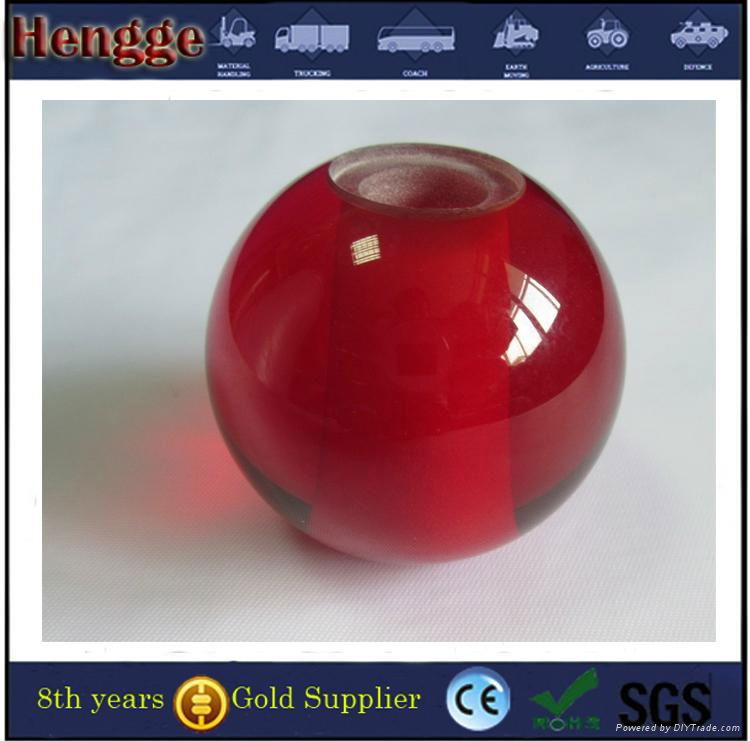 Plastic Sphere Color Acrylic Ball With Hole 11mm