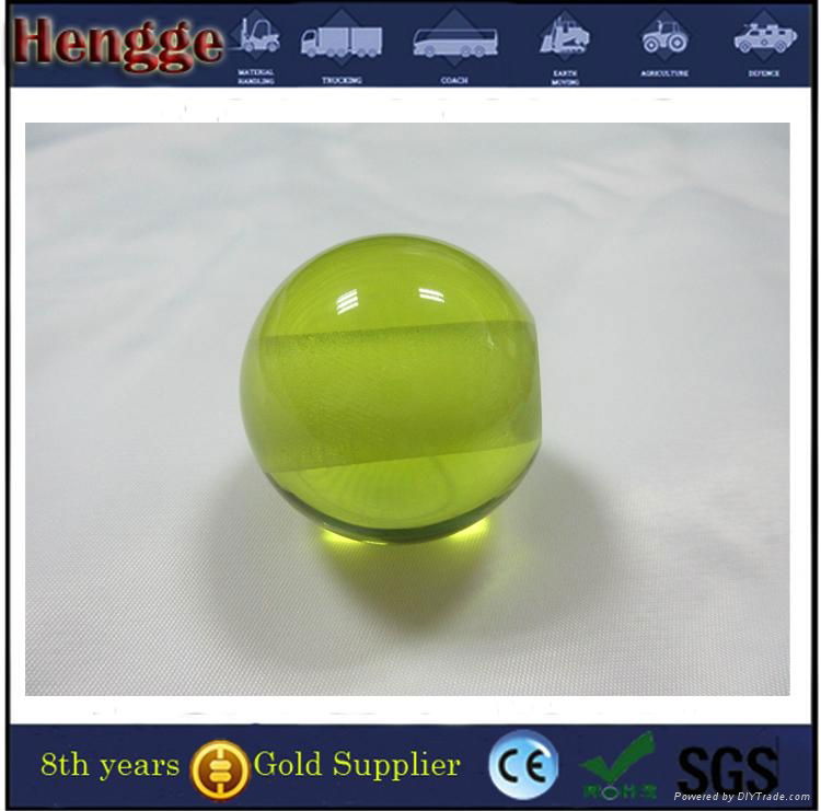 Plastic Sphere Color Acrylic Ball With Hole 11mm 4