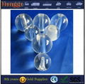 Plexiglass Hollow Transparent Clear Plastic Sphere Bubble Acrylic Ball with hole 4