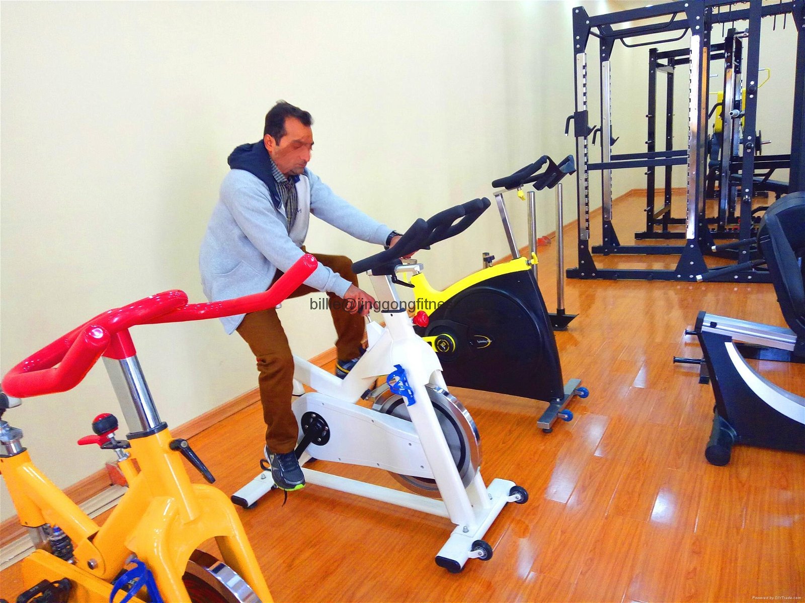 Wholesale exercise bike / Cardio gym equipment / Spinning bike  5