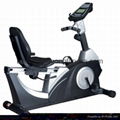 Deluxe Magnetic Recumbent Bike with TV 1