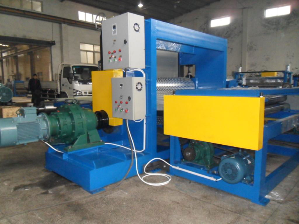 colored steel metal coils embossing machine 3