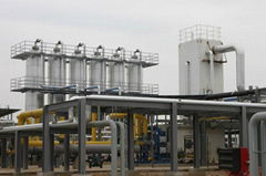 Natural-gas purifying & liquefying plant