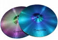 Cymbal alloy Cymbal set for drums