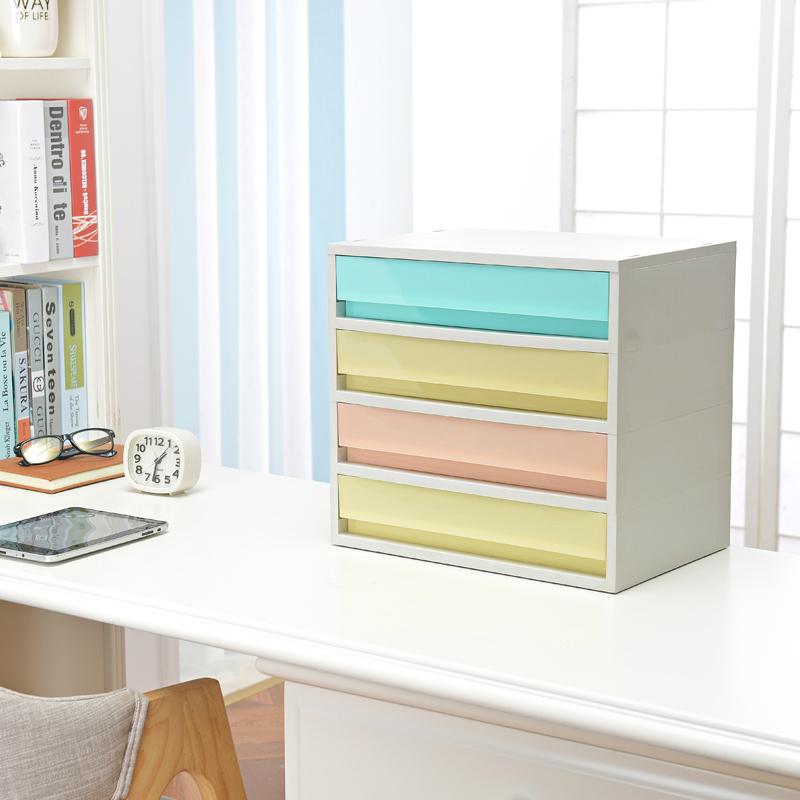  Four layer plastic cabinet storage box 2