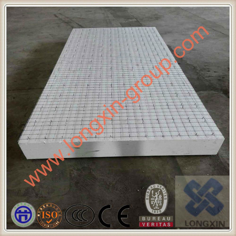 Light energy saving 3D fireproof heat insulation steel wire mesh sandwich board  2