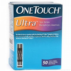 ONE TOUCH Ultra DIABETIC GLUCOSE TEST STRIPS