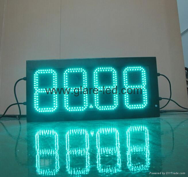 8inch 88.88 Display Format LED Gas Price Display 3