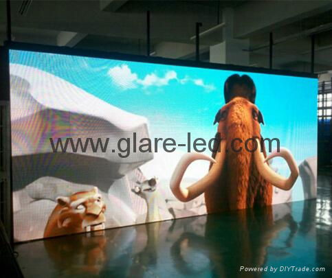 P3.91 SMD Outdoor Slim Cabinet Full Color Rental LED Screen