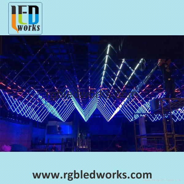 aluminum DMX Digital Bar led rigid bar magic bar tube 5