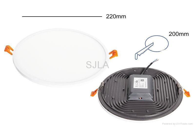 SJLA Diamond led Integration 110V 220V 30W Recessed Panel light and Downlight  3