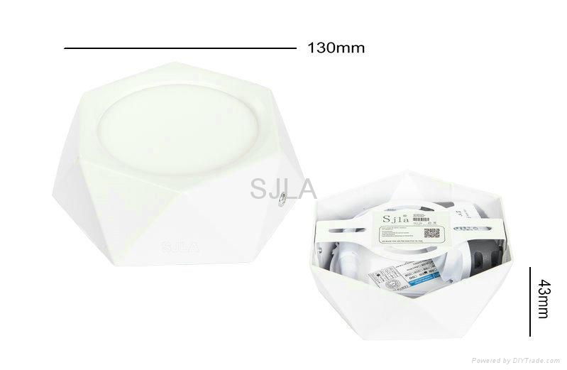 SJLA Diamond led Integration 110V 220V Surface  Panel light and Downlight 6W 3