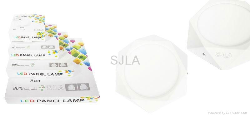 SJLA Diamond led Integration 110V 220V Surface Panel light and Downlight 12W    2