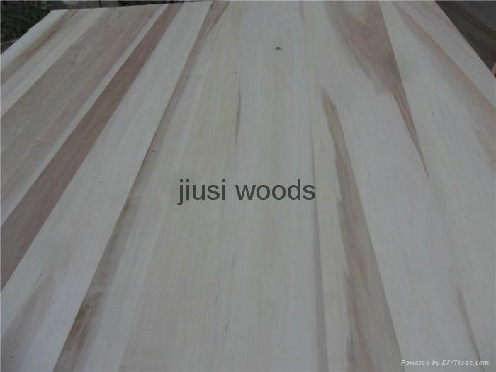 Poplar wood sawn timber edge glued poplar wood panel 2