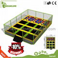 OEM professional Gymnastic indoor commercial Trampoline Manufacturers 1