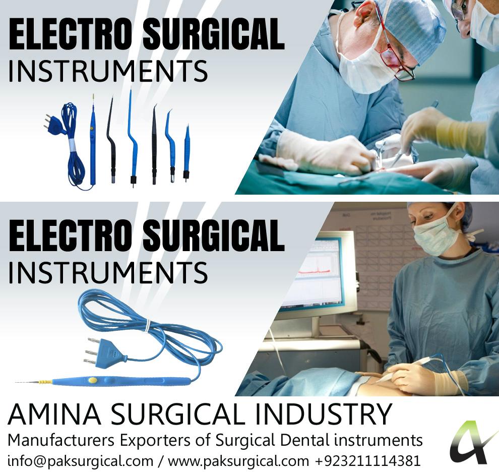 Electro Surgical Medical instruments Amina Surgical industry