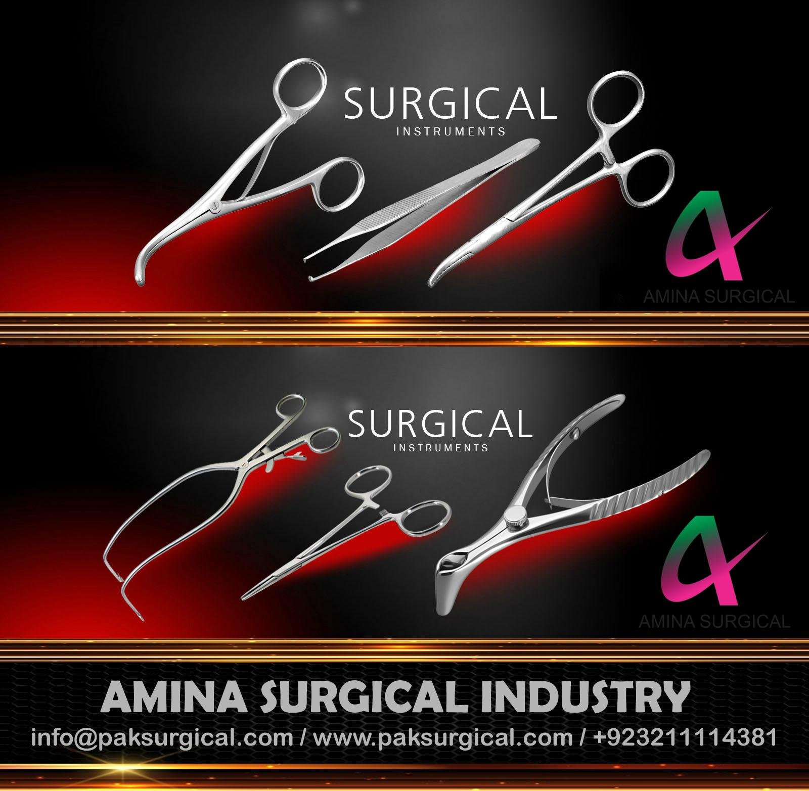 Retractors Dressing Tissue Forceps Surgical