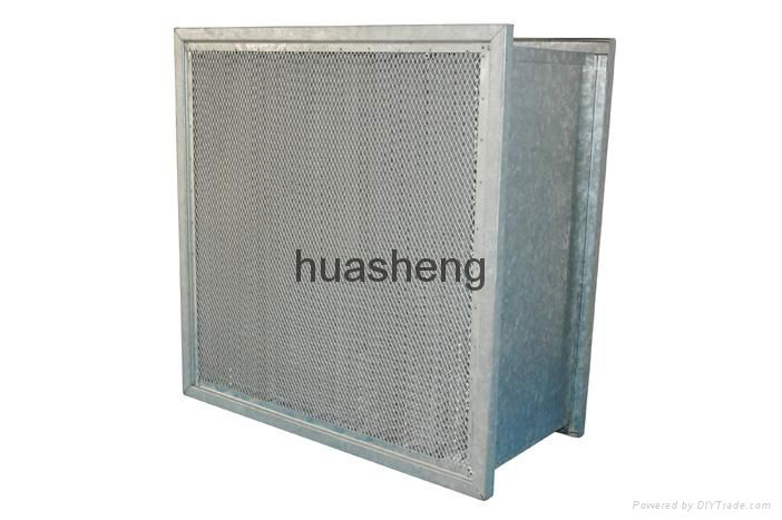 Panel air filter ULPA 