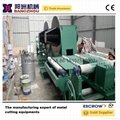 thick double head decoiler  cut to length machine 5