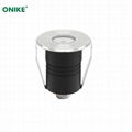 45mm 12v 1.5w floor outdoor buried led underground light