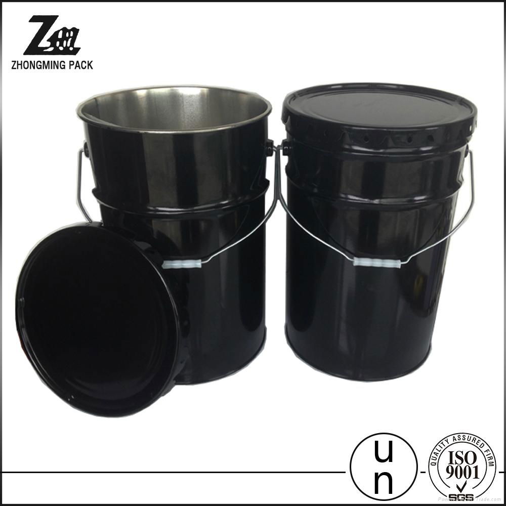 25l tinplate pail with lid