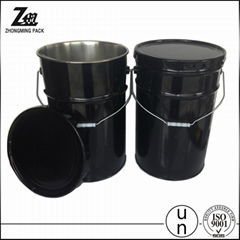 25l tinplate pail with lid