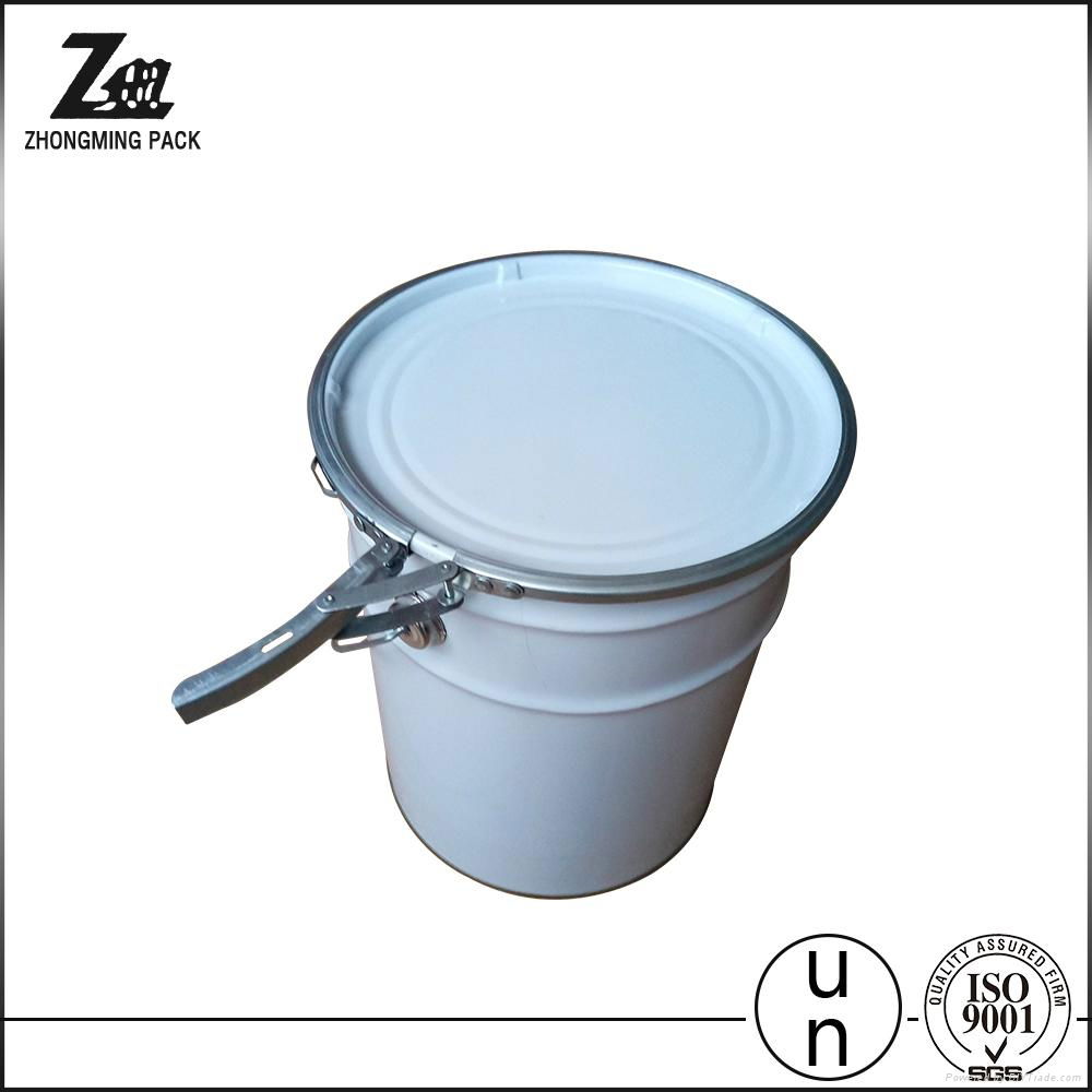 ink tinplate pail with lock ring lid 2