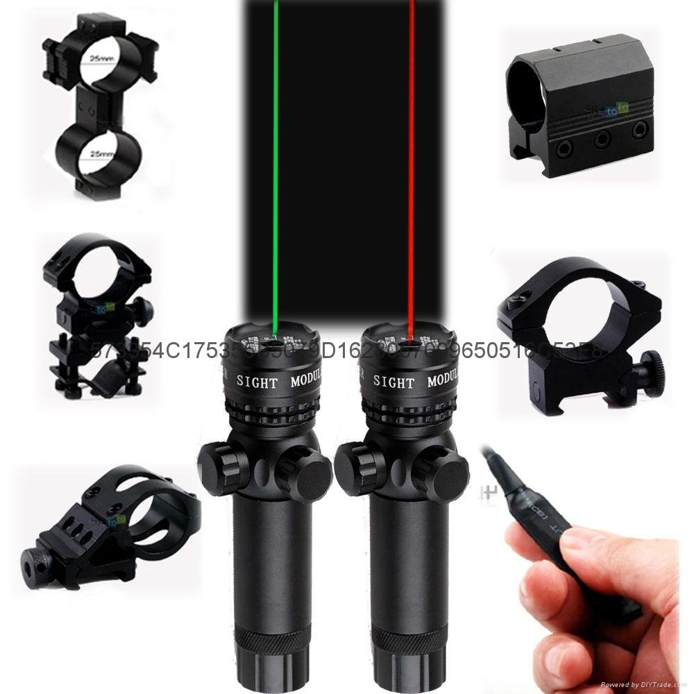 Fixed-focus continuous output standard 20mw green laser sight 3