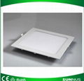 3W  6W 9W slim square led panel light