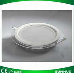 Round Glass LED Panel light