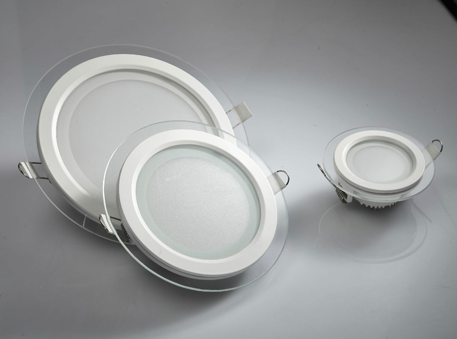 Round Glass LED Panel light 2