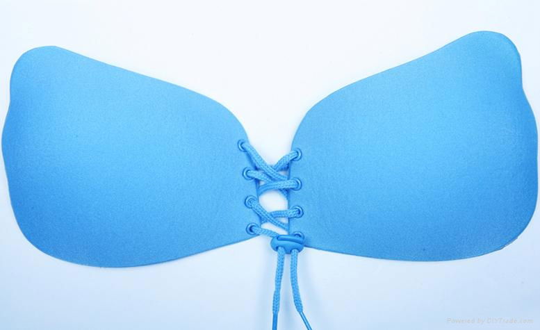 Lala  invisible pushup adhesive bra strapless 5
