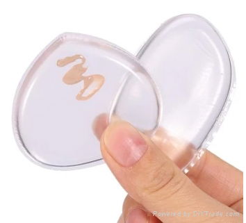 ladies fashion beauty make up silicone sponge foundation puff 5