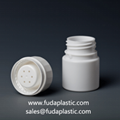 50ml plastic medicine pill bottle with desiccant cap 