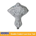 hot sale double ended cast iron bathtub 5