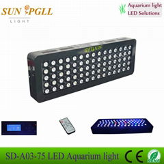 Full spectrum led aquarium lights with