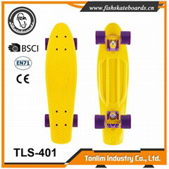 High quality 22 inch Plastic skateboard