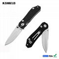 High Quality Hot EDC Aluminum Handle Stainless Steel Easy Carry Multi Purpose Fo 2