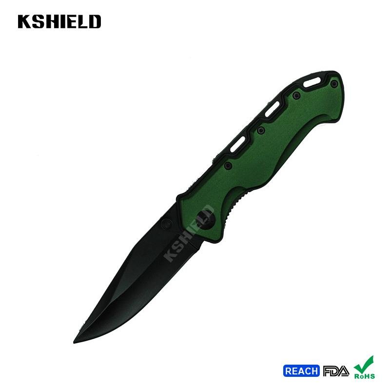 Fashion Handy Folding Coating Blade Knives with Belt Clip