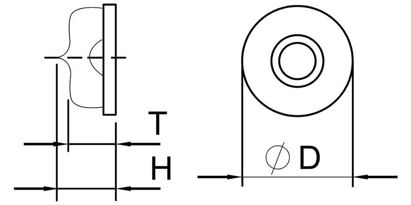 Circular Bubble Level Vial for Base or Electronics 4