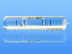 Glass Tubular Level Vials used in level