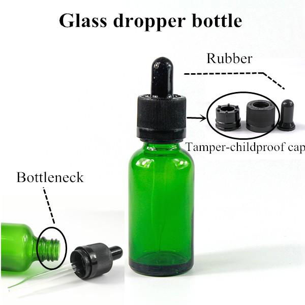 5ml 10ml 15ml 30ml 50ml 100ml Essential Oil Amber Glass Bottles with Dropper 2