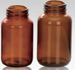 Different Size Medicine Amber Wide Mouth Bottle for Tablet