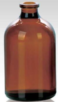Amber Glass Bottle for Syrup DIN PP28mm