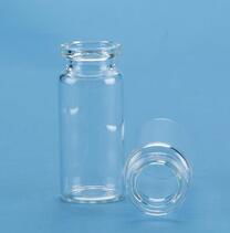 High Quality  Dropper Glass Tubular Vials Clear Amber Flip Off Vials