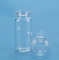 High Quality  Dropper Glass Tubular Vials Clear Amber Flip Off Vials 1