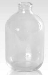 different size of clear Moulded glass vial for Antibiotics