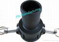 PP camlock coupling Type C