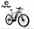 china 250W Mid drive motor 26'' aluminum alloy frame electric bike 2