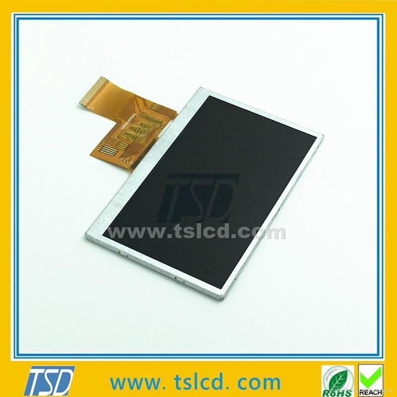 480x272 lcd module 4.3inch LCD display with Capacitor or Resistor touch panel 5